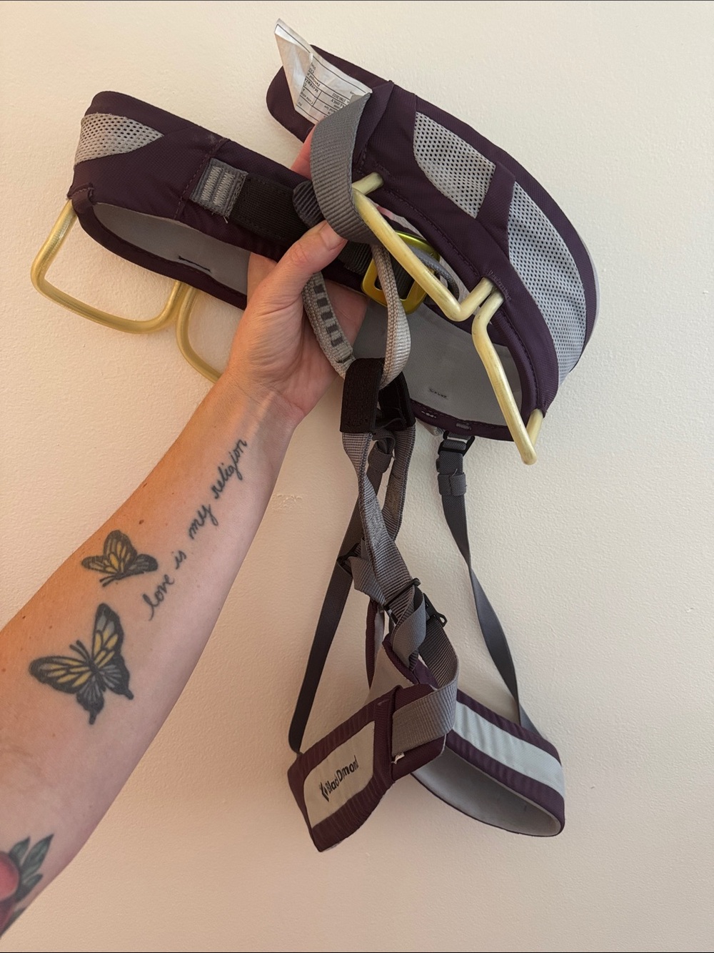 Women's Black Diamond Climbing Harness - medium